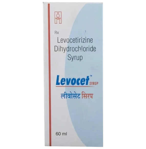 levocet syrup 60 ml